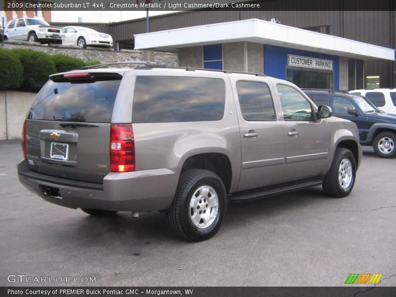 Greystone Metallic / Light Cashmere/Dark Cashmere 2009 Chevrolet Suburban LT 4x4