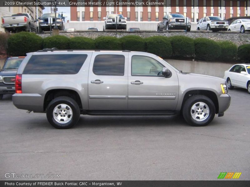 Greystone Metallic / Light Cashmere/Dark Cashmere 2009 Chevrolet Suburban LT 4x4