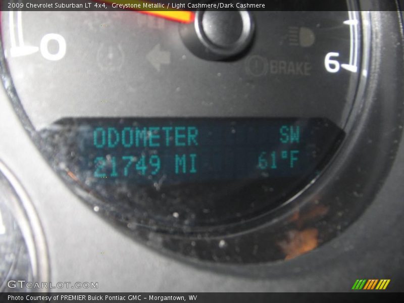 Greystone Metallic / Light Cashmere/Dark Cashmere 2009 Chevrolet Suburban LT 4x4