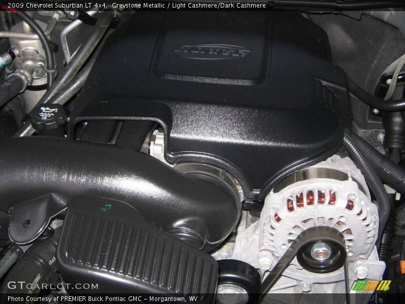 Greystone Metallic / Light Cashmere/Dark Cashmere 2009 Chevrolet Suburban LT 4x4