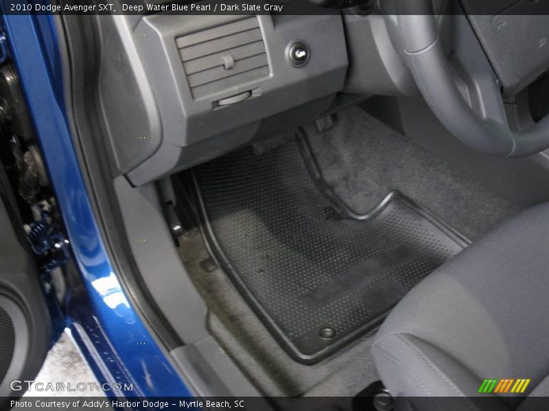 Deep Water Blue Pearl / Dark Slate Gray 2010 Dodge Avenger SXT