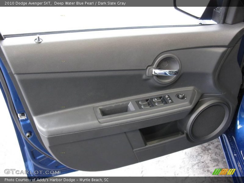 Deep Water Blue Pearl / Dark Slate Gray 2010 Dodge Avenger SXT