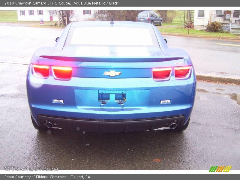 Aqua Blue Metallic / Black 2010 Chevrolet Camaro LT/RS Coupe