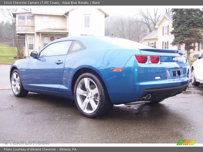 Aqua Blue Metallic / Black 2010 Chevrolet Camaro LT/RS Coupe