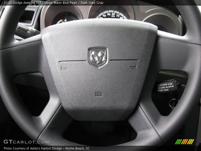 Deep Water Blue Pearl / Dark Slate Gray 2010 Dodge Avenger SXT