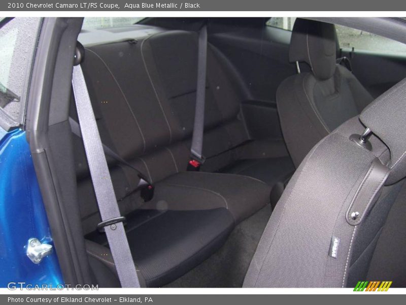 Aqua Blue Metallic / Black 2010 Chevrolet Camaro LT/RS Coupe