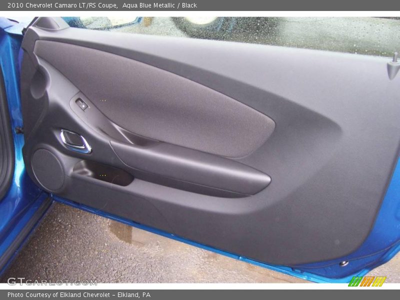 Aqua Blue Metallic / Black 2010 Chevrolet Camaro LT/RS Coupe