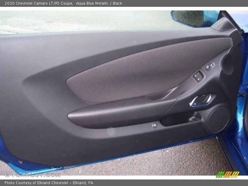 Aqua Blue Metallic / Black 2010 Chevrolet Camaro LT/RS Coupe