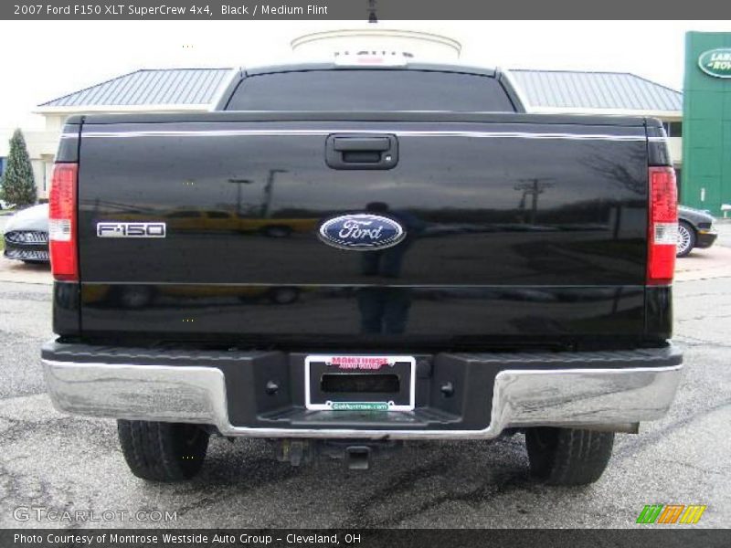 Black / Medium Flint 2007 Ford F150 XLT SuperCrew 4x4