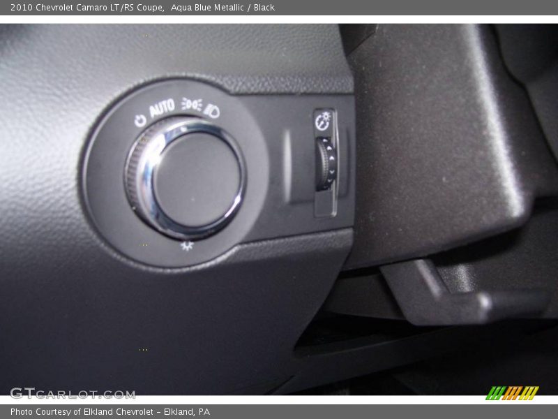 Aqua Blue Metallic / Black 2010 Chevrolet Camaro LT/RS Coupe