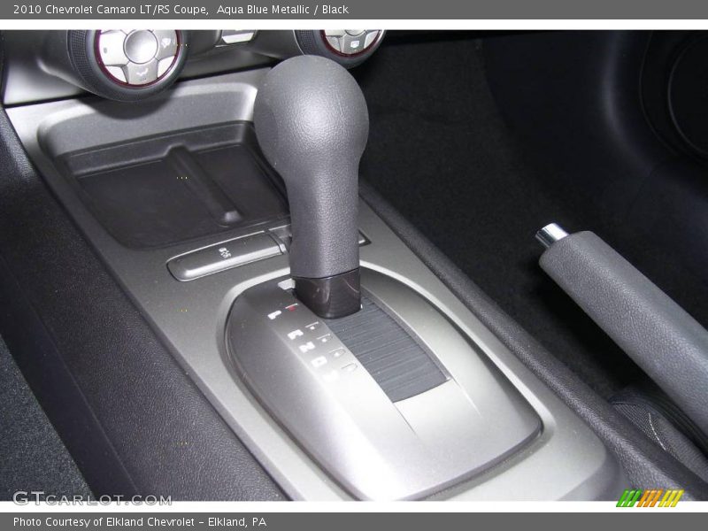 Aqua Blue Metallic / Black 2010 Chevrolet Camaro LT/RS Coupe