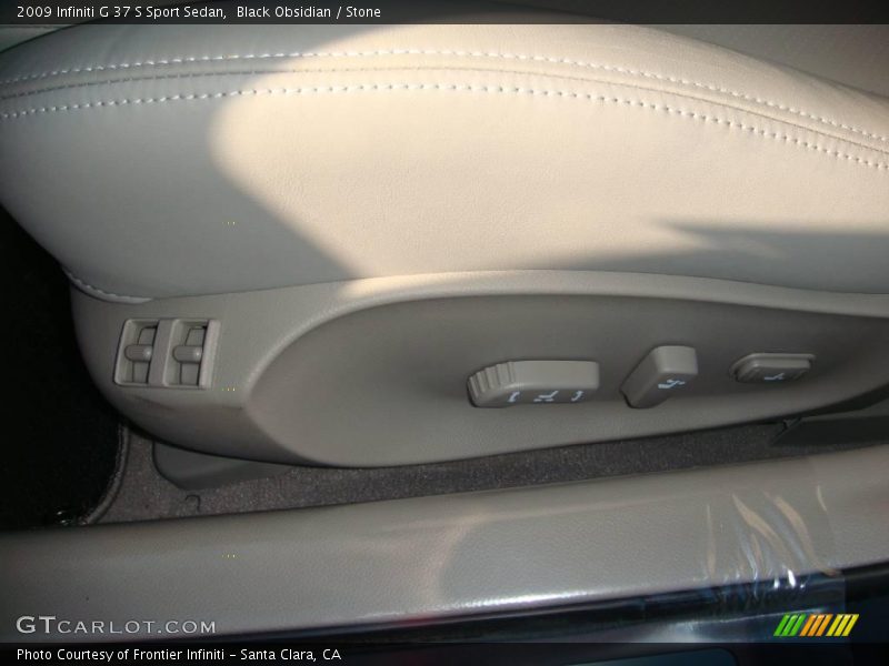 Black Obsidian / Stone 2009 Infiniti G 37 S Sport Sedan