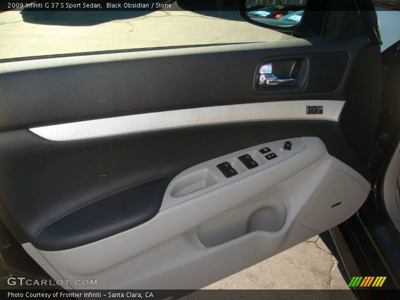 Black Obsidian / Stone 2009 Infiniti G 37 S Sport Sedan