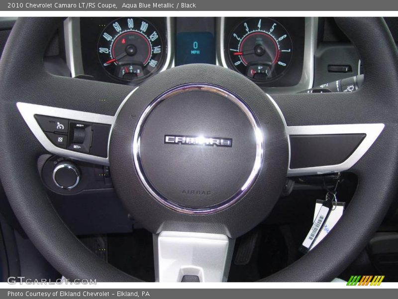 Aqua Blue Metallic / Black 2010 Chevrolet Camaro LT/RS Coupe