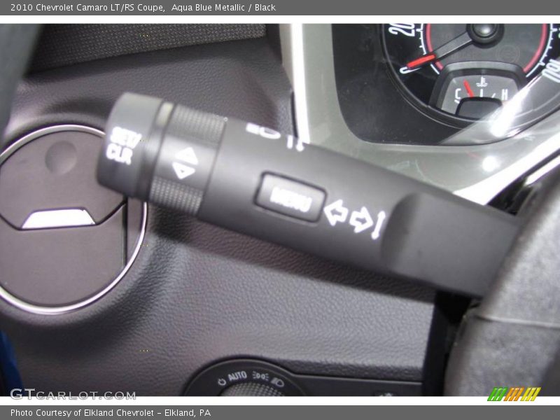 Aqua Blue Metallic / Black 2010 Chevrolet Camaro LT/RS Coupe