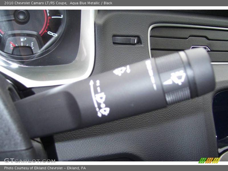 Aqua Blue Metallic / Black 2010 Chevrolet Camaro LT/RS Coupe