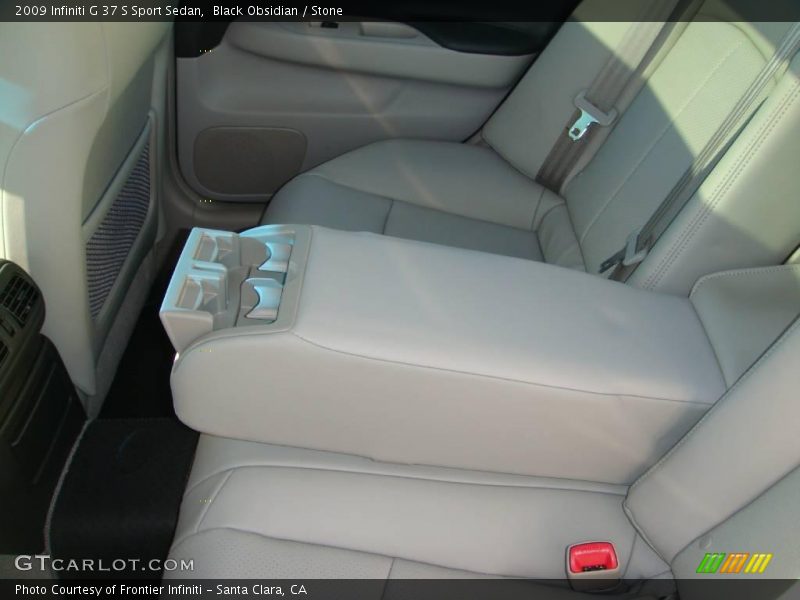 Black Obsidian / Stone 2009 Infiniti G 37 S Sport Sedan