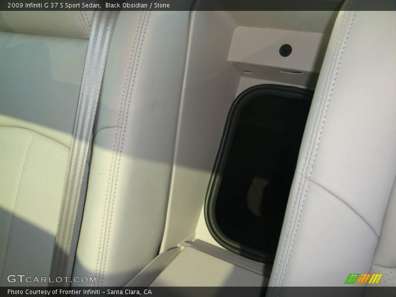 Black Obsidian / Stone 2009 Infiniti G 37 S Sport Sedan