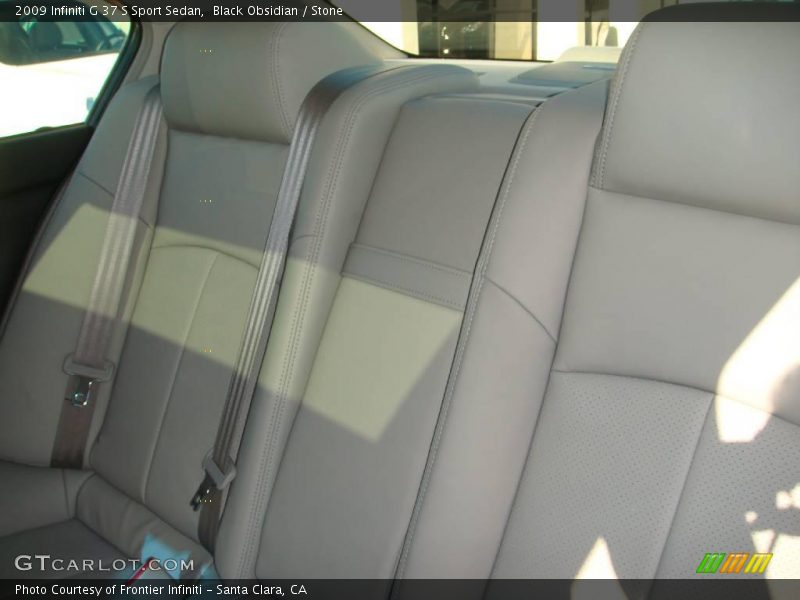 Black Obsidian / Stone 2009 Infiniti G 37 S Sport Sedan