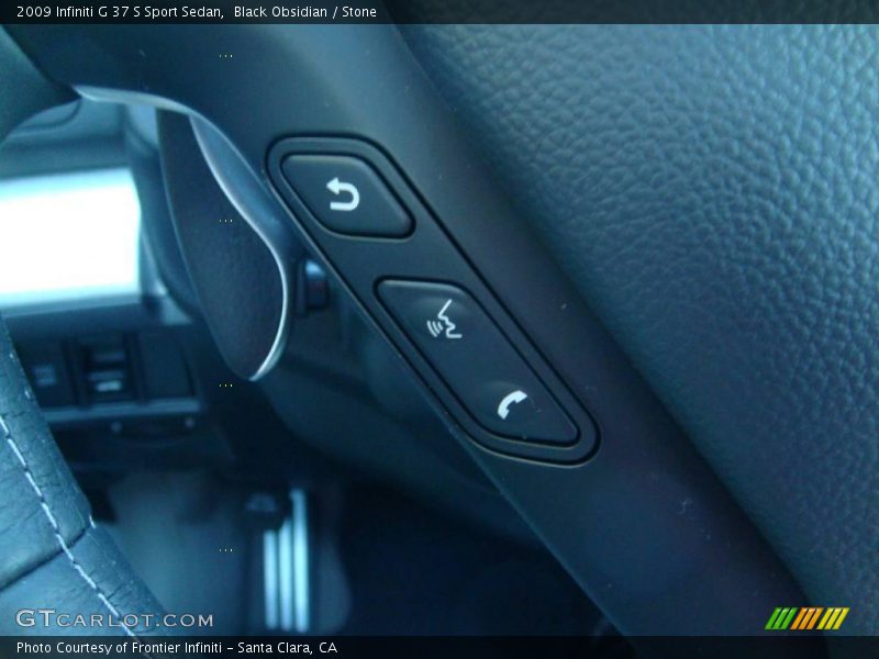 Black Obsidian / Stone 2009 Infiniti G 37 S Sport Sedan