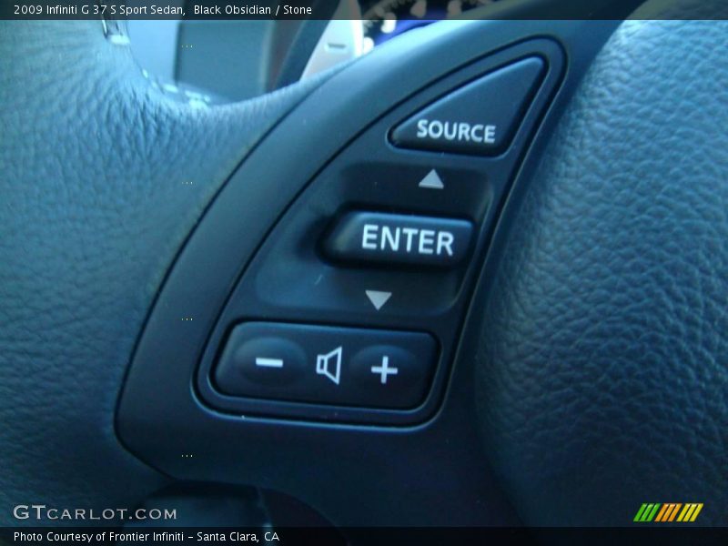 Black Obsidian / Stone 2009 Infiniti G 37 S Sport Sedan