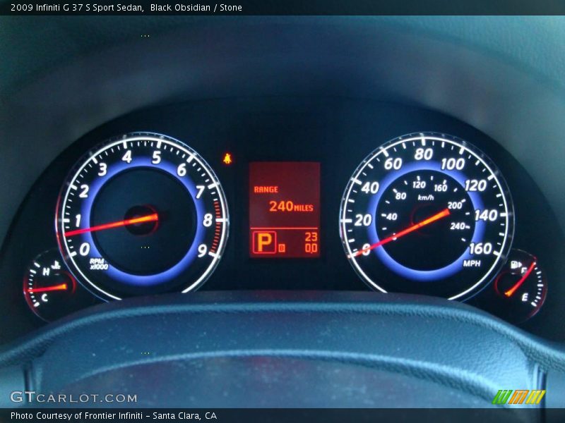 Black Obsidian / Stone 2009 Infiniti G 37 S Sport Sedan