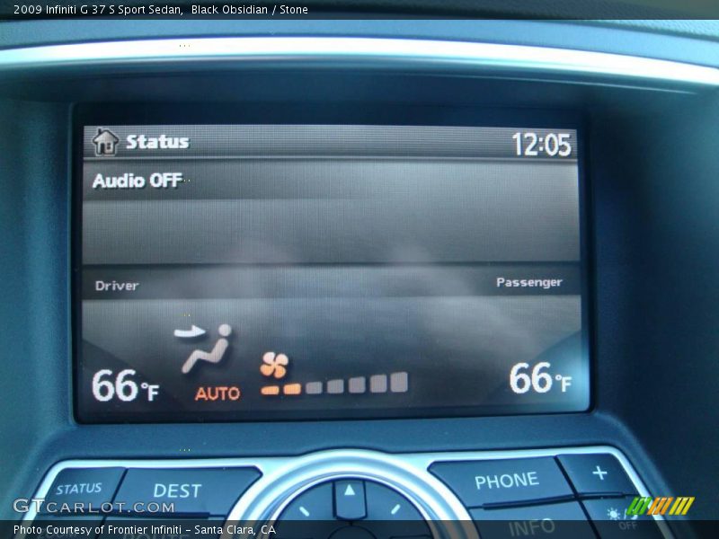 Black Obsidian / Stone 2009 Infiniti G 37 S Sport Sedan