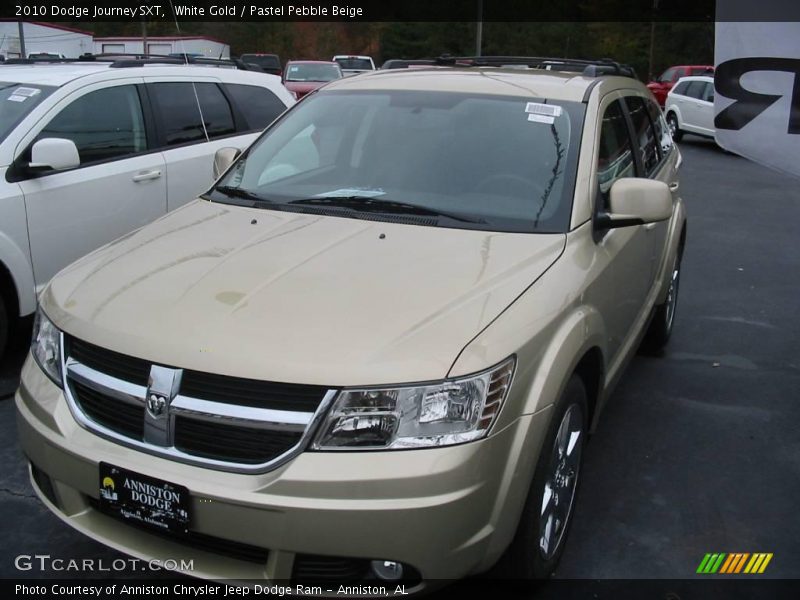 White Gold / Pastel Pebble Beige 2010 Dodge Journey SXT