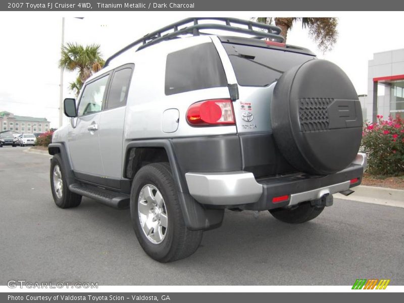 Titanium Metallic / Dark Charcoal 2007 Toyota FJ Cruiser 4WD