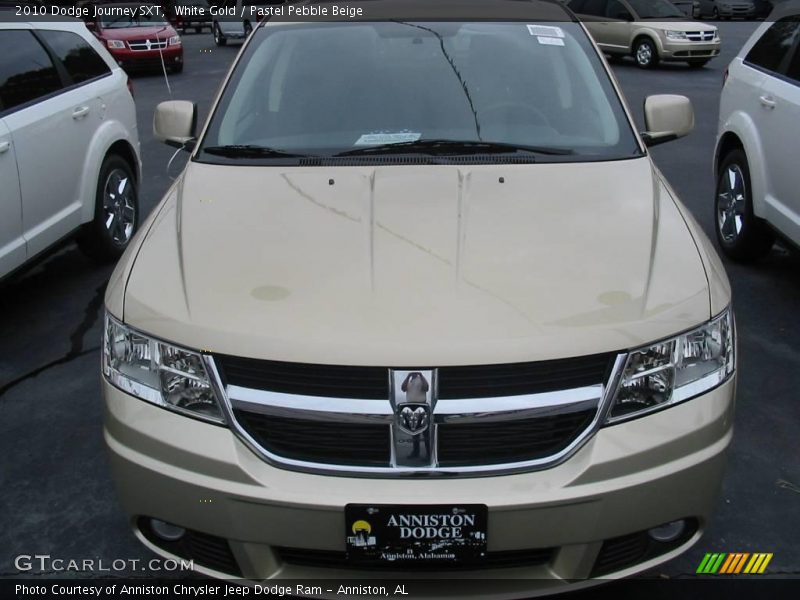 White Gold / Pastel Pebble Beige 2010 Dodge Journey SXT
