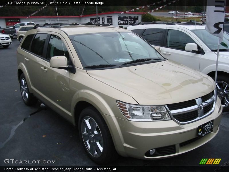 White Gold / Pastel Pebble Beige 2010 Dodge Journey SXT