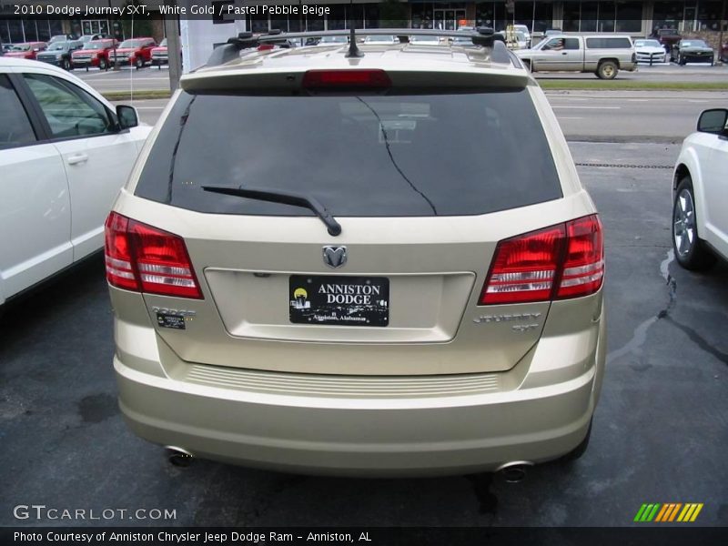 White Gold / Pastel Pebble Beige 2010 Dodge Journey SXT