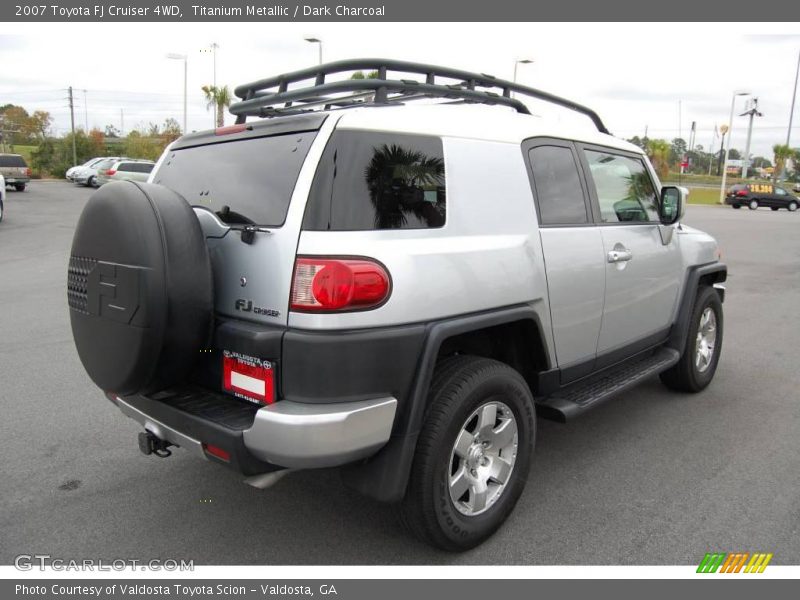 Titanium Metallic / Dark Charcoal 2007 Toyota FJ Cruiser 4WD