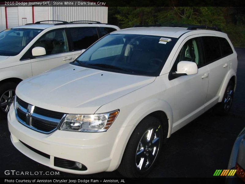 Stone White / Dark Slate Gray 2010 Dodge Journey SXT