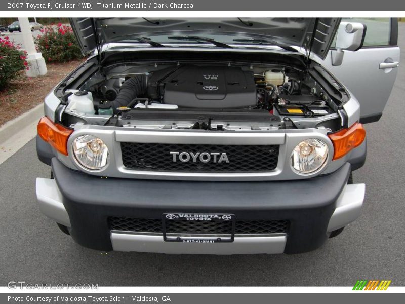 Titanium Metallic / Dark Charcoal 2007 Toyota FJ Cruiser 4WD