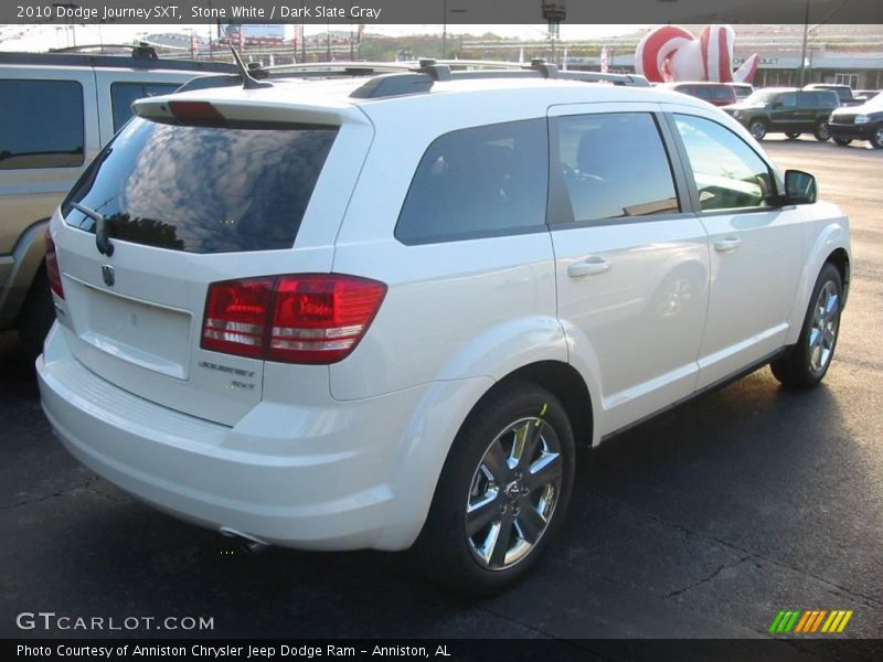 Stone White / Dark Slate Gray 2010 Dodge Journey SXT