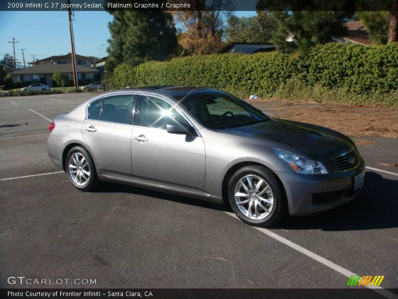 Platinum Graphite / Graphite 2009 Infiniti G 37 Journey Sedan