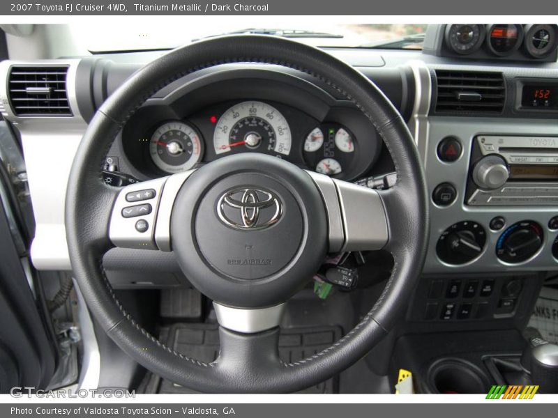 Titanium Metallic / Dark Charcoal 2007 Toyota FJ Cruiser 4WD