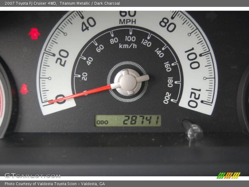 Titanium Metallic / Dark Charcoal 2007 Toyota FJ Cruiser 4WD