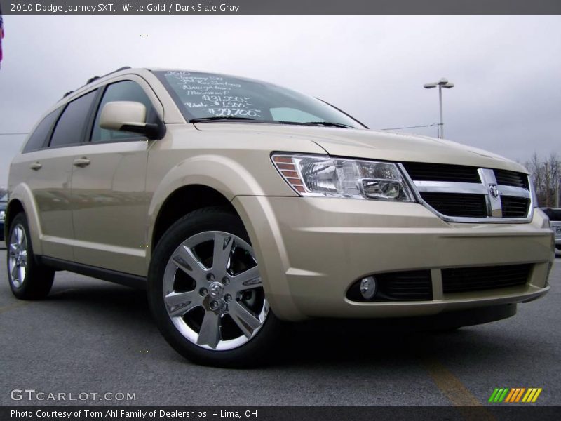 White Gold / Dark Slate Gray 2010 Dodge Journey SXT
