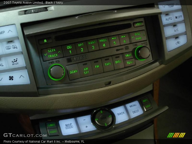 Black / Ivory 2007 Toyota Avalon Limited