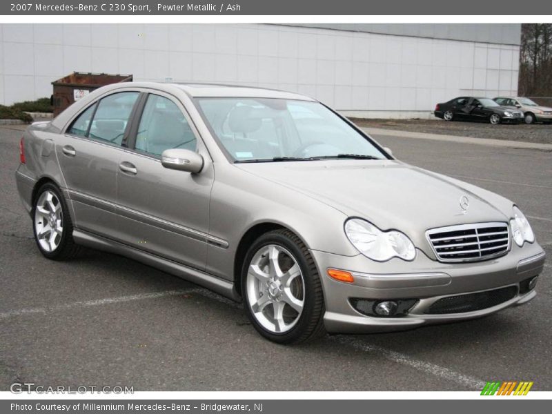 Pewter Metallic / Ash 2007 Mercedes-Benz C 230 Sport
