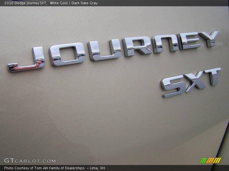 White Gold / Dark Slate Gray 2010 Dodge Journey SXT