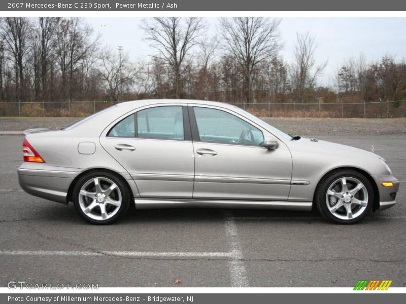 Pewter Metallic / Ash 2007 Mercedes-Benz C 230 Sport