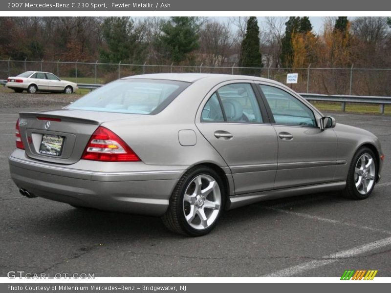 Pewter Metallic / Ash 2007 Mercedes-Benz C 230 Sport