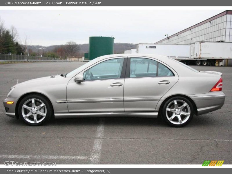 Pewter Metallic / Ash 2007 Mercedes-Benz C 230 Sport