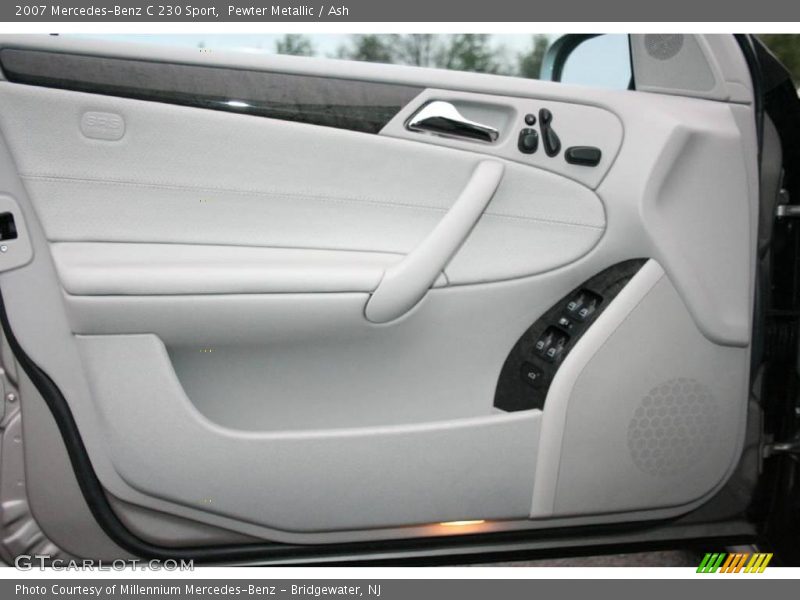 Pewter Metallic / Ash 2007 Mercedes-Benz C 230 Sport