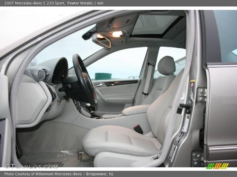 Pewter Metallic / Ash 2007 Mercedes-Benz C 230 Sport