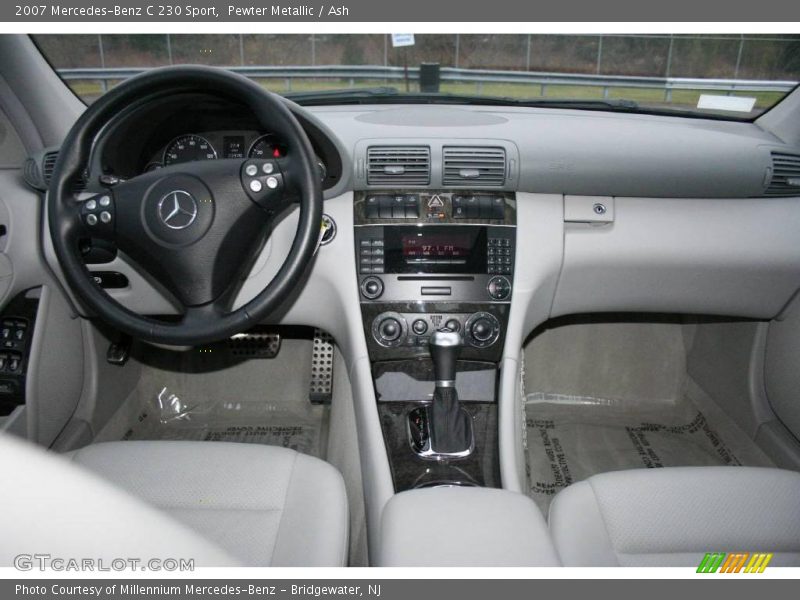 Pewter Metallic / Ash 2007 Mercedes-Benz C 230 Sport