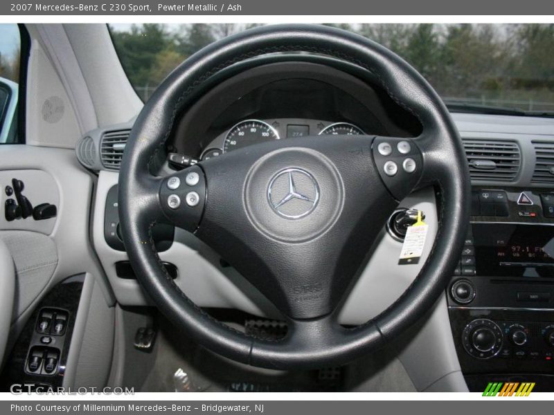 Pewter Metallic / Ash 2007 Mercedes-Benz C 230 Sport